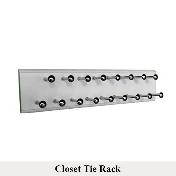 Closet Tie Rack